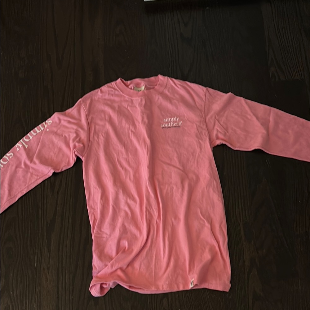 Pink Kids Long Sleeve Shirt Simply Southern
